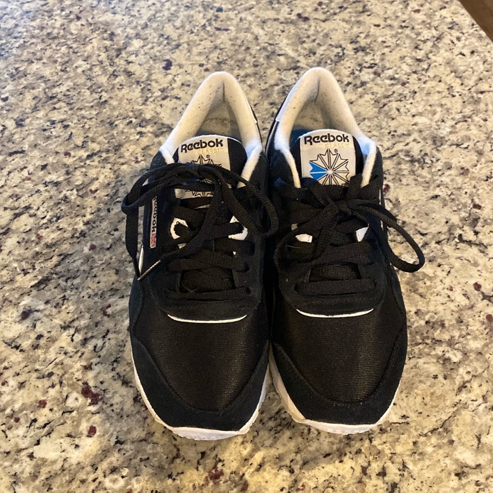 Reebok Classic nylon sneakers. 9.5